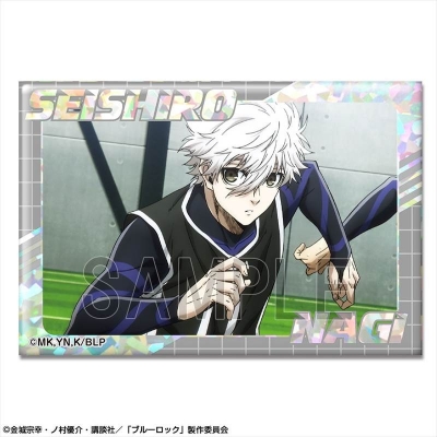 【グッズ-バッチ】劇場版 ブルーロック -EPISODE 凪- ホログラム缶バッジ デザイン14(凪 誠士郎/E)【再販】