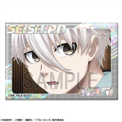 【グッズ-バッチ】劇場版 ブルーロック -EPISODE 凪- ホログラム缶バッジ デザイン16(凪 誠士郎/G)【再販】