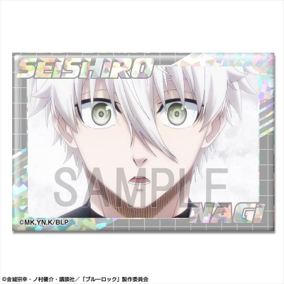 【グッズ-バッチ】劇場版 ブルーロック -EPISODE 凪- ホログラム缶バッジ デザイン17(凪 誠士郎/H)【再販】