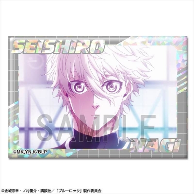 【グッズ-バッチ】劇場版 ブルーロック -EPISODE 凪- ホログラム缶バッジ デザイン18(凪 誠士郎/I)【再販】