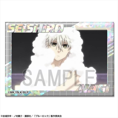 【グッズ-バッチ】劇場版 ブルーロック -EPISODE 凪- ホログラム缶バッジ デザイン19(凪 誠士郎/J)【再販】