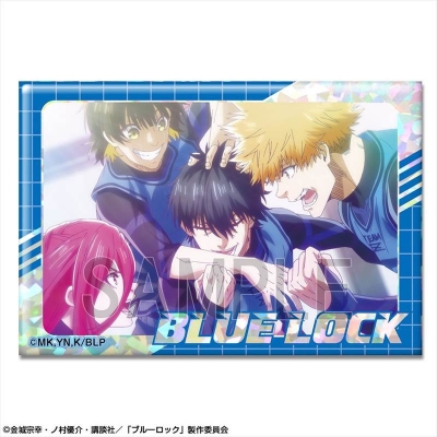 【グッズ-バッチ】劇場版 ブルーロック -EPISODE 凪- ホログラム缶バッジ デザイン40(集合)【再販】