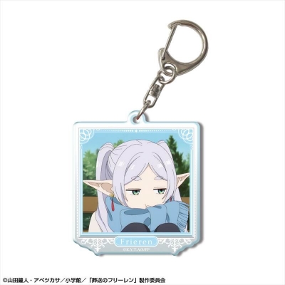 【グッズ-キーホルダー】TVアニメ「葬送のフリーレン」 アクリルキーホルダー Ver.2 デザイン02(フリーレン/B)【再販】