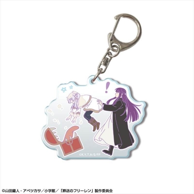 【グッズ-キーホルダー】TVアニメ「葬送のフリーレン」 アクリルキーホルダー Ver.2 デザイン31(フリーレン&フェルン/B)【再販】