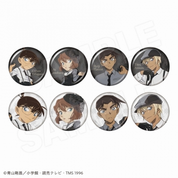 グッズ-バッチ】名探偵コナン キャラバッジコレクション モノクローム 