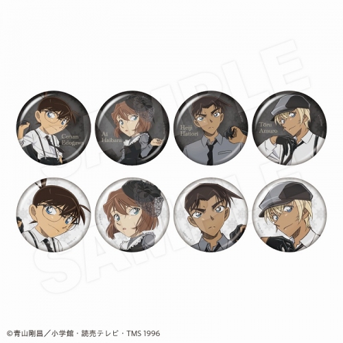 グッズ-バッチ】名探偵コナン キャラバッジコレクション モノクローム  