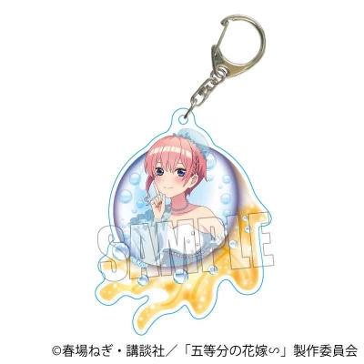 【グッズ-キーホルダー】五等分の花嫁∽ ちょいデカアクリルキーホルダー 中野 一花 くらげドレスver.【再販】
