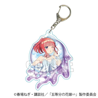 【グッズ-キーホルダー】五等分の花嫁∽ ちょいデカアクリルキーホルダー 中野 二乃 くらげドレスver.【再販】
