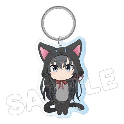 【グッズ-キーホルダー】やはり俺の青春ラブコメはまちがっている。続 あにまるっこアクリルキーホルダー/雪乃(ねこ)【再販】