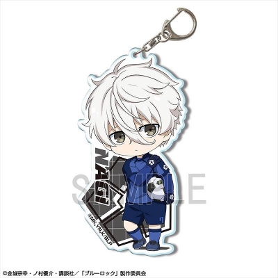 【グッズ-キーホルダー】ブルーロック ビッグアクリルキーホルダー Ver.2 デザイン04(凪 誠士郎)【再販】