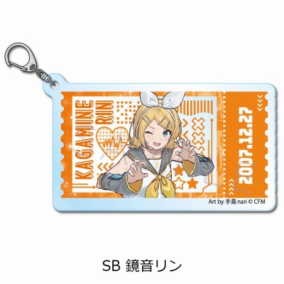 【グッズ-キーホルダー】初音ミク&ピアプロキャラクターズ アクリルキーホルダー SB (鏡音リン)【再販】