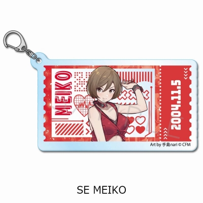 【グッズ-キーホルダー】初音ミク&ピアプロキャラクターズ アクリルキーホルダー SE (MEIKO)【再販】