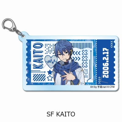 【グッズ-キーホルダー】初音ミク&ピアプロキャラクターズ アクリルキーホルダー SF (KAITO)【再販】