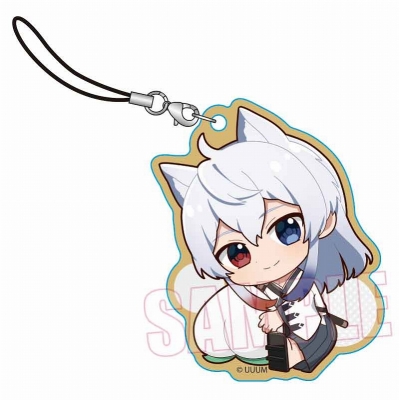 【グッズ-ストラップ】カラフルピーチ ぎゅぎゅっと木札ストラップ どぬく【再販】