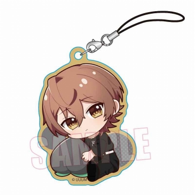 【グッズ-ストラップ】カラフルピーチ ぎゅぎゅっと木札ストラップ うり【再販】