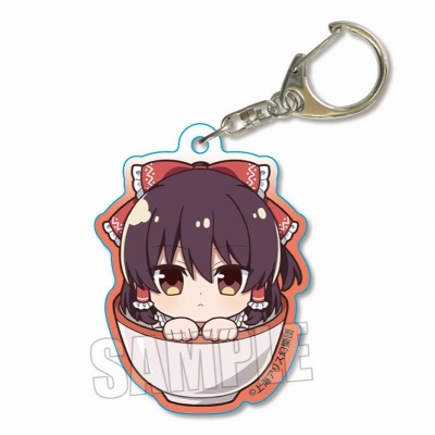 【グッズ-キーホルダー】東方Project かっぷいんアクリルキーホルダー 博麗 霊夢【再販】