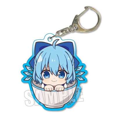 【グッズ-キーホルダー】東方Project かっぷいんアクリルキーホルダー チルノ【再販】