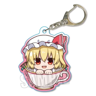 【グッズ-キーホルダー】東方Project かっぷいんアクリルキーホルダー フランドール・スカーレット【再販】