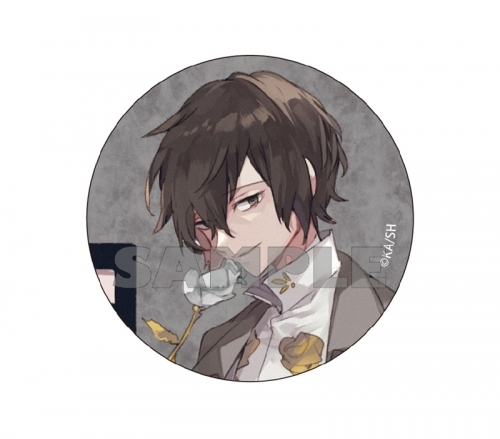 グッズ-バッチ】文豪ストレイドッグス 春河35イラスト 缶バッジ 太宰治 