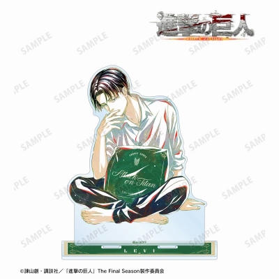 【グッズ-スタンドポップ】進撃の巨人 描き下ろし リヴァイ リラックスver. Ani-Art BIGアクリルスタンド【再販】