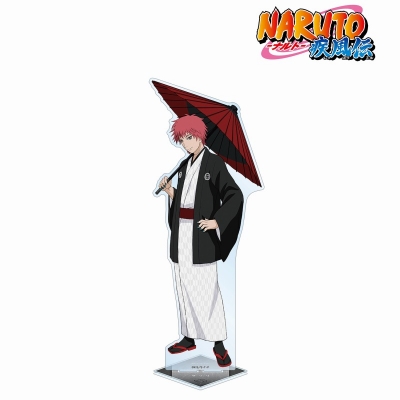 【グッズ-スタンドポップ】NARUTO-ナルト- 疾風伝 描き下ろしイラスト サソリ 番傘和装ver. 特大アクリルスタンド【再販】