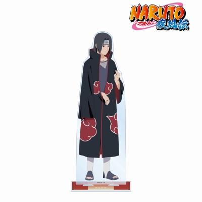 【グッズ-スタンドポップ】NARUTO-ナルト- 疾風伝 描き下ろしイラスト うちはイタチ A 過去と現在ver. 特大アクリルスタンド【再販】