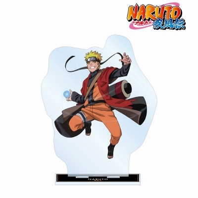 【グッズ-スタンドポップ】NARUTO-ナルト- 疾風伝 描き下ろしイラスト うずまきナルト 忍者大決戦ver. 特大アクリルスタンド【再販】