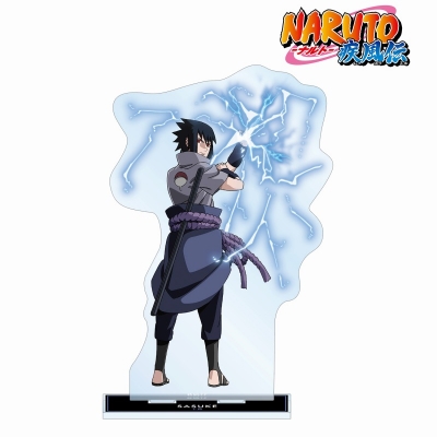 【グッズ-スタンドポップ】NARUTO-ナルト- 疾風伝 描き下ろしイラスト うちはサスケ 忍者大決戦ver. 特大アクリルスタンド【再販】