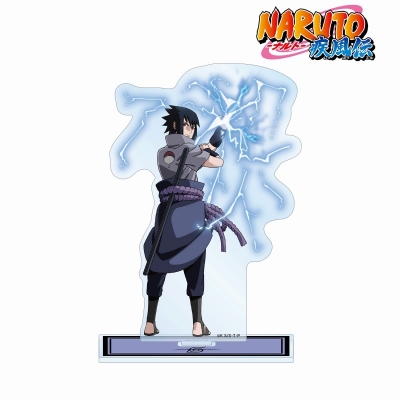 【グッズ-スタンドポップ】NARUTO-ナルト- 疾風伝 描き下ろしイラスト うちはサスケ 忍者大決戦ver. BIGアクリルスタンド【再販】