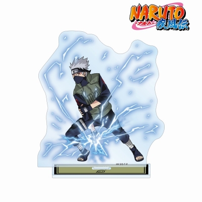 【グッズ-スタンドポップ】NARUTO-ナルト- 疾風伝 描き下ろしイラスト はたけカカシ 忍者大決戦ver. BIGアクリルスタンド【再販】