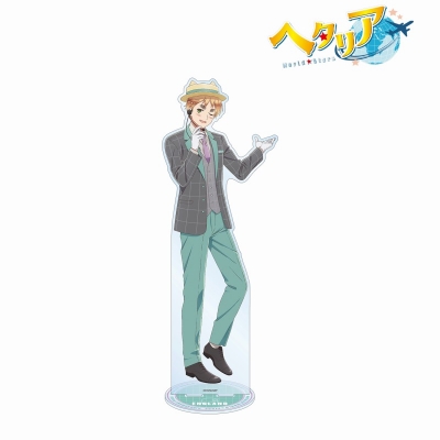 【グッズ-スタンドポップ】アニメ「ヘタリア World★Stars」 描き下ろしイラスト イギリス 遊園地ver. 特大アクリルスタンド【再販】