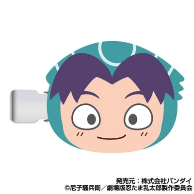 【グッズ-ヘアバンド】劇場版忍たま乱太郎 ドクタケ忍者隊最強の軍師 ぬいぐるみヘアクリップ 02摂津のきり丸【再販】