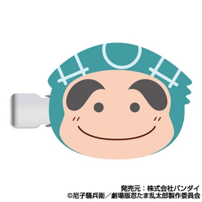 【グッズ-ヘアバンド】劇場版忍たま乱太郎 ドクタケ忍者隊最強の軍師 ぬいぐるみヘアクリップ 03福富しんべヱ【再販】
