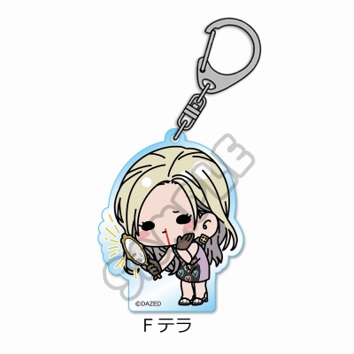 【グッズ-キーホルダー】超人的シェアハウスストーリー『カリスマ』 アクリルキーホルダー F(テラ)【再販】