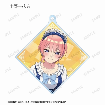 【グッズ-キーホルダー】映画『五等分の花嫁』 描き下ろしイラスト スノーメイドver. トレーディングアクリルキーホルダー【再販】