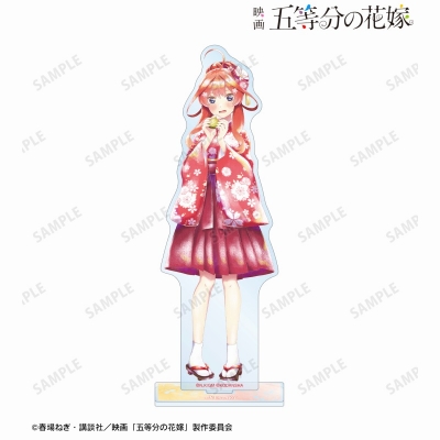 【グッズ-スタンドポップ】映画『五等分の花嫁』 描き下ろしイラスト 中野五月 桜和装ver. Ani-Art aqua label BIGアクリルスタンド【再販】