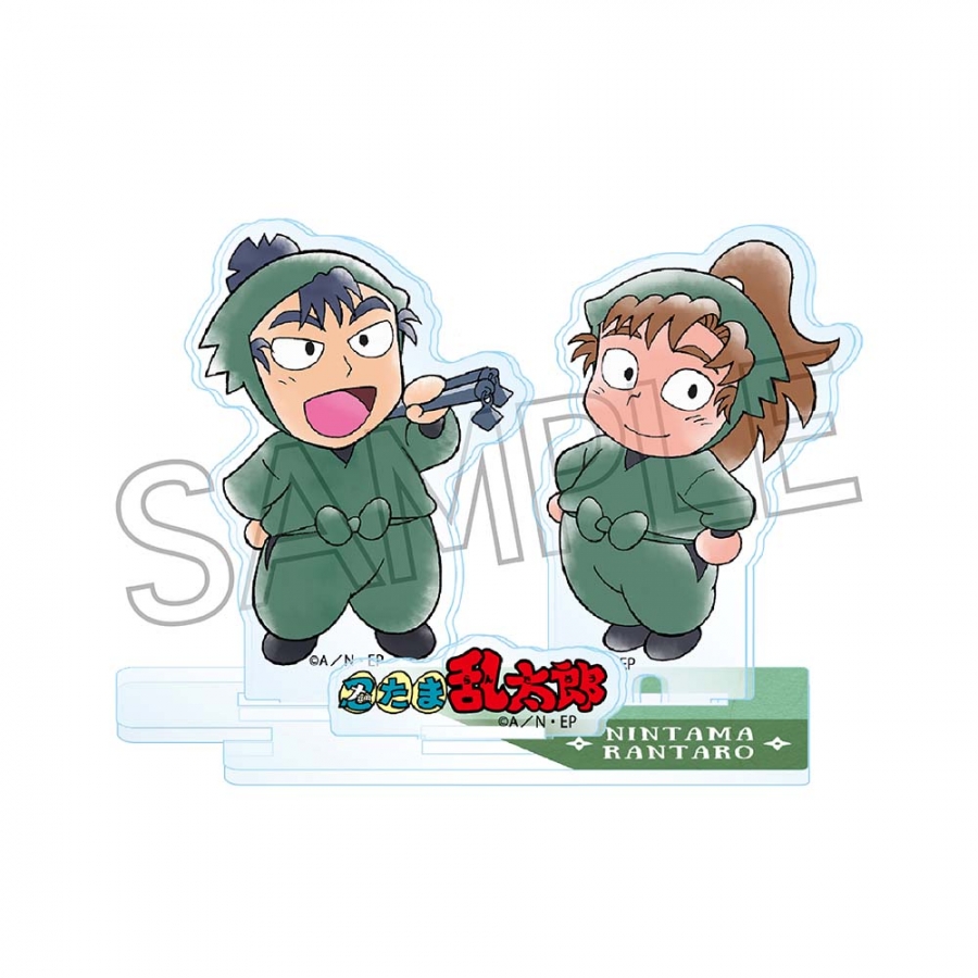 【グッズ-スタンドポップ】忍たま乱太郎 フォトキャラグラファー 食満留三郎＆善法寺伊作【再販】