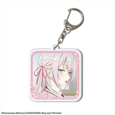 【グッズ-キーホルダー】TVアニメ「時々ボソッとロシア語でデレる隣のアーリャさん」 アクリルキーホルダー デザイン01(アーリャ/A)【再販】