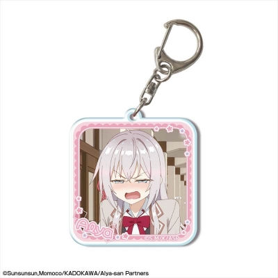 【グッズ-キーホルダー】TVアニメ「時々ボソッとロシア語でデレる隣のアーリャさん」 アクリルキーホルダー デザイン02(アーリャ/B)【再販】