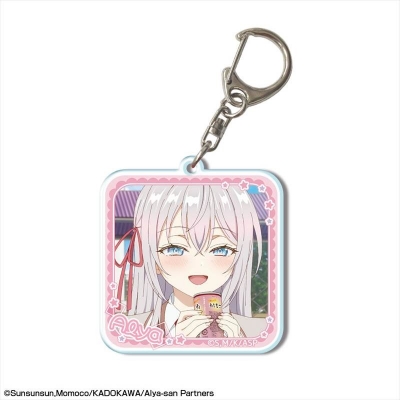 【グッズ-キーホルダー】TVアニメ「時々ボソッとロシア語でデレる隣のアーリャさん」 アクリルキーホルダー デザイン03(アーリャ/C)【再販】