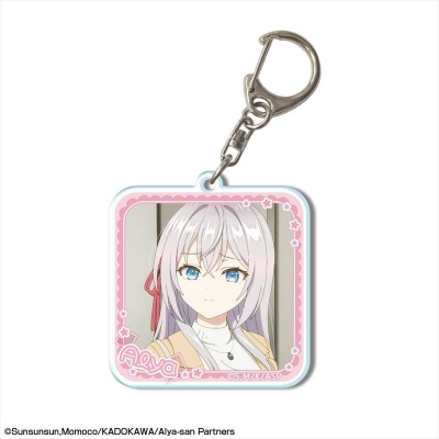 【グッズ-キーホルダー】TVアニメ「時々ボソッとロシア語でデレる隣のアーリャさん」 アクリルキーホルダー デザイン06(アーリャ/F)【再販】