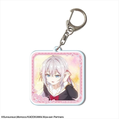 【グッズ-キーホルダー】TVアニメ「時々ボソッとロシア語でデレる隣のアーリャさん」 アクリルキーホルダー デザイン07(アーリャ/G)【再販】