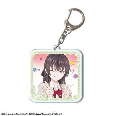 【グッズ-キーホルダー】TVアニメ「時々ボソッとロシア語でデレる隣のアーリャさん」 アクリルキーホルダー デザイン09(有希/A)【再販】