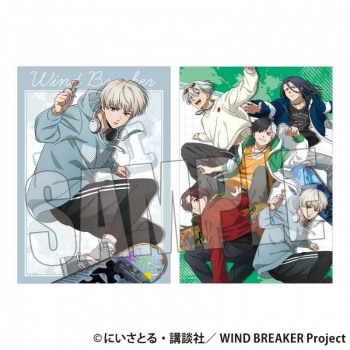 グッズ-ポスター】WIND BREAKER らくピタポスター 梶 蓮 スケーターver 