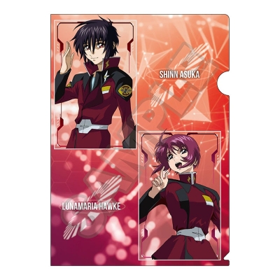 【グッズ-クリアファイル】機動戦士ガンダムSEED DESTINY vol.3 A4クリアファイル シン・アスカ&ルナマリア・ホーク【再販】