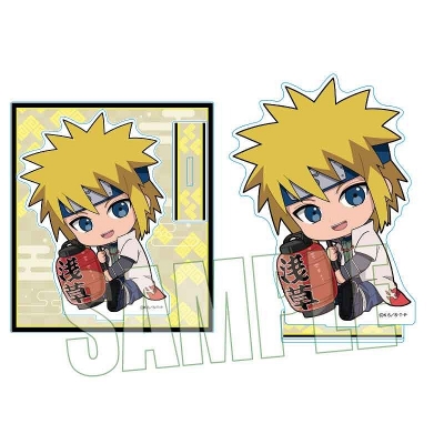 【グッズ-スタンドポップ】NARUTO-ナルト- 疾風伝 ぎゅぎゅっとアクリルスタンド 波風ミナト 浅草ver.【再販】