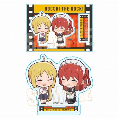 【グッズ-スタンドポップ】アニメ「ぼっち・ざ・ろっく!」 ぷちめもっ!ミニスタンド 伊地知 虹夏&喜多 郁代【再販】