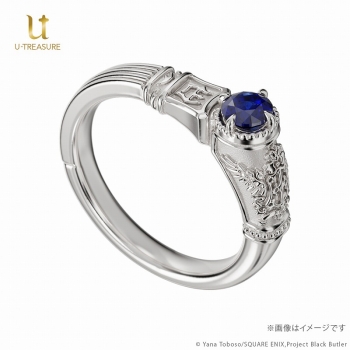 グッズ-指輪】黒執事 -寄宿学校編- シエル イニシャルリング シルバー 