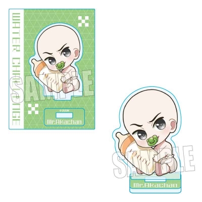【グッズ-スタンドポップ】ウォーターチャレンジ ぎゅぎゅっとミニスタンド ミスター赤ちゃん【再販】