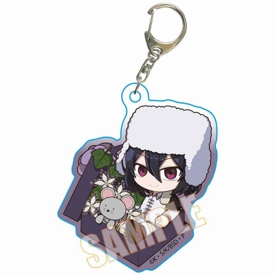 【グッズ-キーホルダー】文豪ストレイドッグス フラワーボックスアクリルキーホルダー フョードル・D【再販】